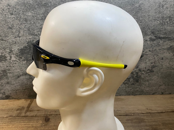 KH644 オークリー OAKLEY LIVESTRONG RADAR サングラス アイウェア 黒 黄 ※レンズ傷