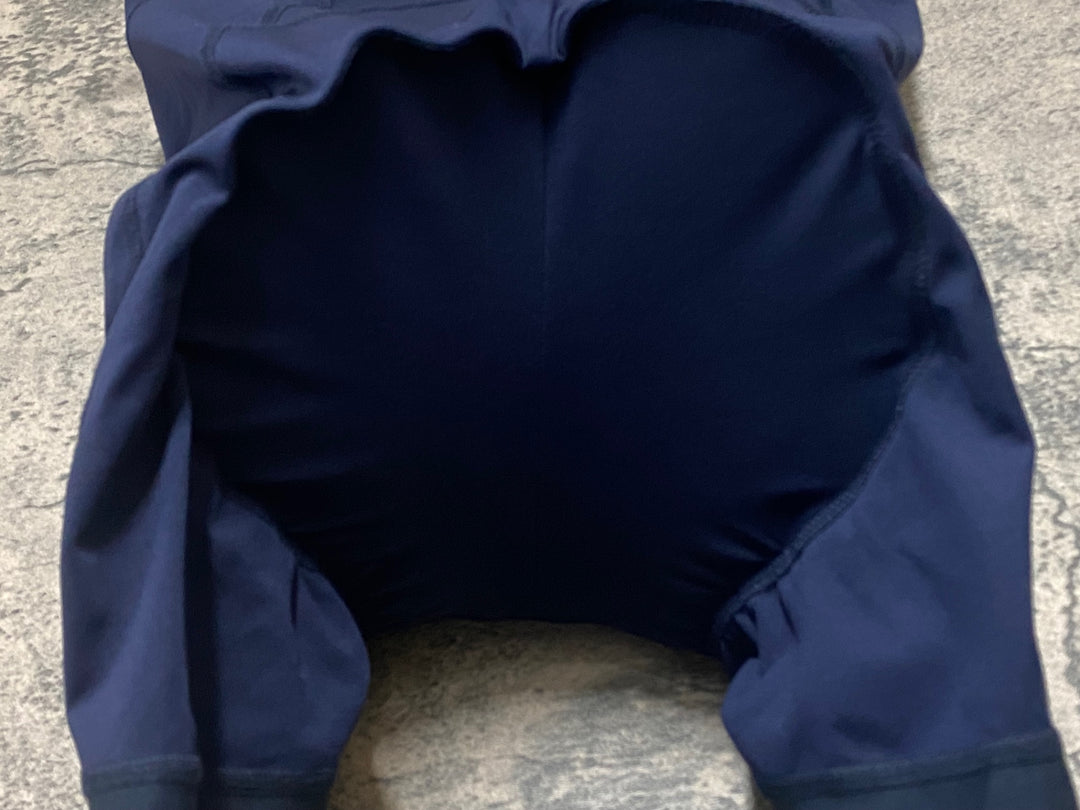 JE229 ラファ Rapha OUTDOOR VOICES HIGH WAISTED PADDED SHORT レーサーパンツ ダークネイビー XXS