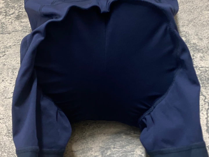 JE229 ラファ Rapha OUTDOOR VOICES HIGH WAISTED PADDED SHORT レーサーパンツ ダークネイビー XXS