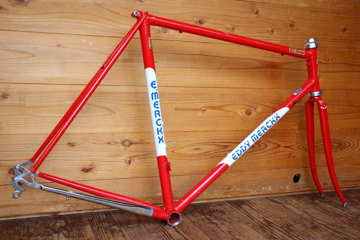 エディメルクス EDDY MERCKX ストラーダ STRADA クロモリ ロードバイク フレームセット 【芦屋店】