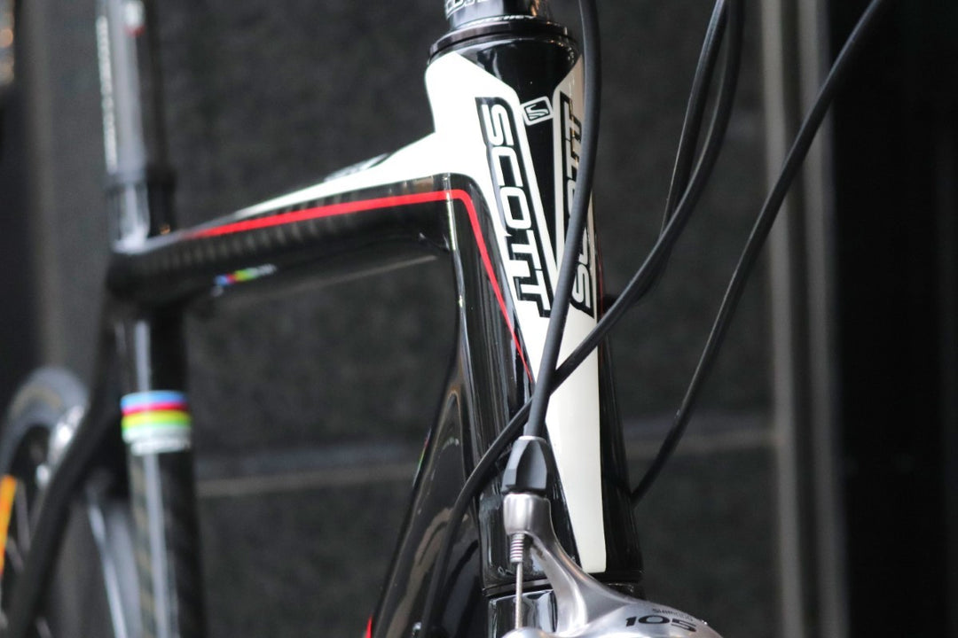 スコット SCOTT CR1 TEAM 2007モデル Lサイズ シマノ 105 5600 10S カーボン ロードバイク 【東京南麻布店】