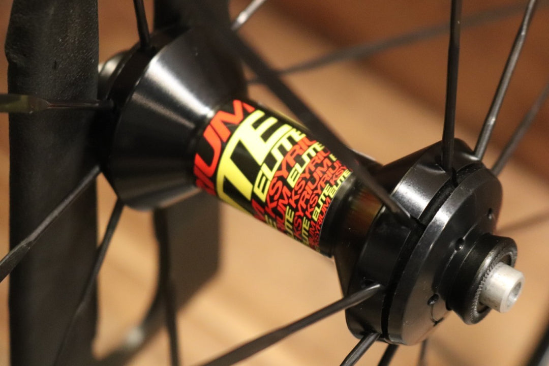 マヴィック MAVIC キシリウム エリート KSYRIUM ELITE アルミ クリンチャー ホイールセット シマノ 11/12S ナローリム 13C 【東京南麻布店】