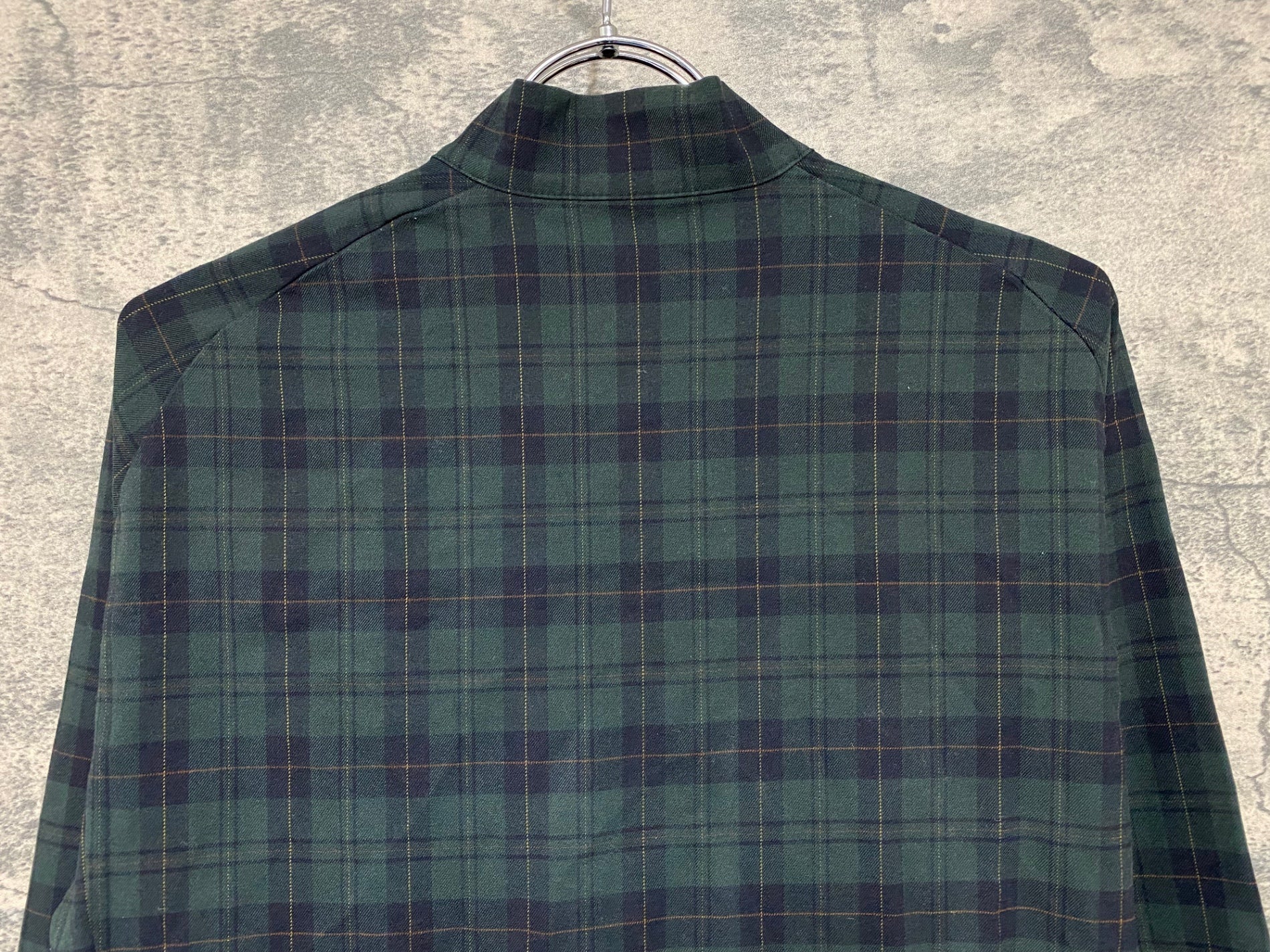 JS731 カペルミュール KAPELMUUR 長袖 サイクルジャージ M 緑 チェック