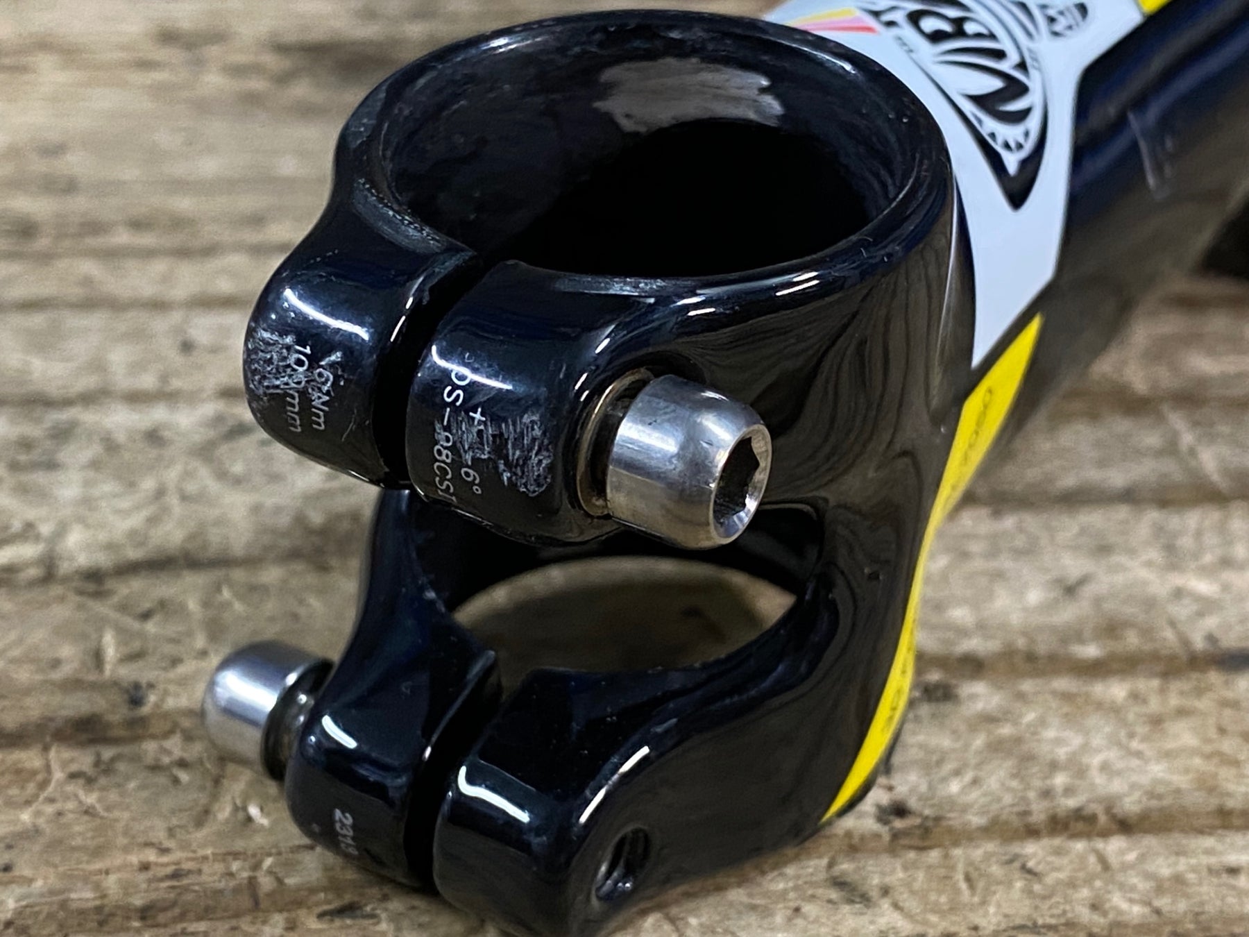 JU724 FSA OS99 アルミ カーボンラップ ステム 100mm Φ31.8 OS NIBALI