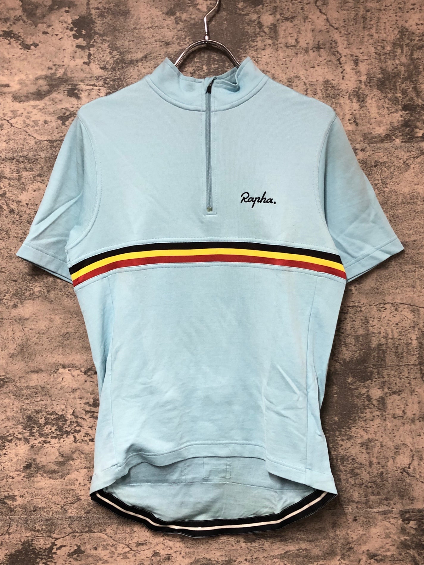 JT800 ラファ RAPHA CLUB JERSEY 半袖 サイクルジャージ M 水色 – BICI