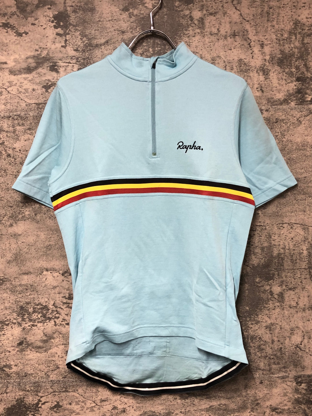 JT800 ラファ RAPHA CLUB JERSEY 半袖 サイクルジャージ M 水色