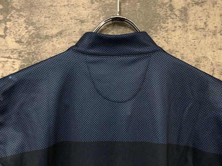 JJ815 カステリ CASTELLI 半袖 サイクルジャージ 紺 白 L