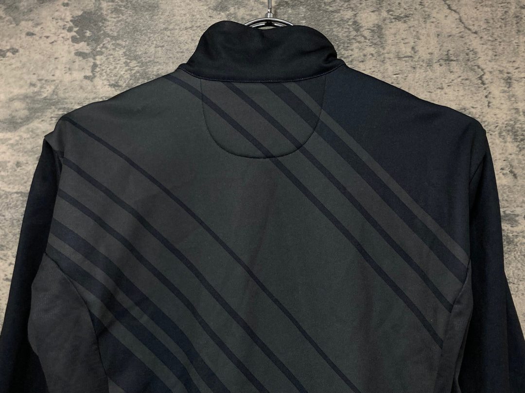KG452 カステリ CASTELLI 長袖 サイクルジャージ グレー L 裏起毛