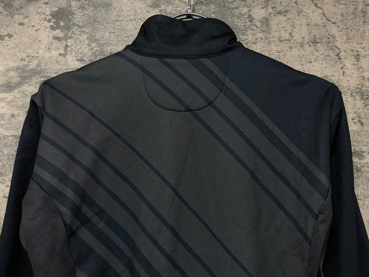 KG452 カステリ CASTELLI 長袖 サイクルジャージ グレー L 裏起毛