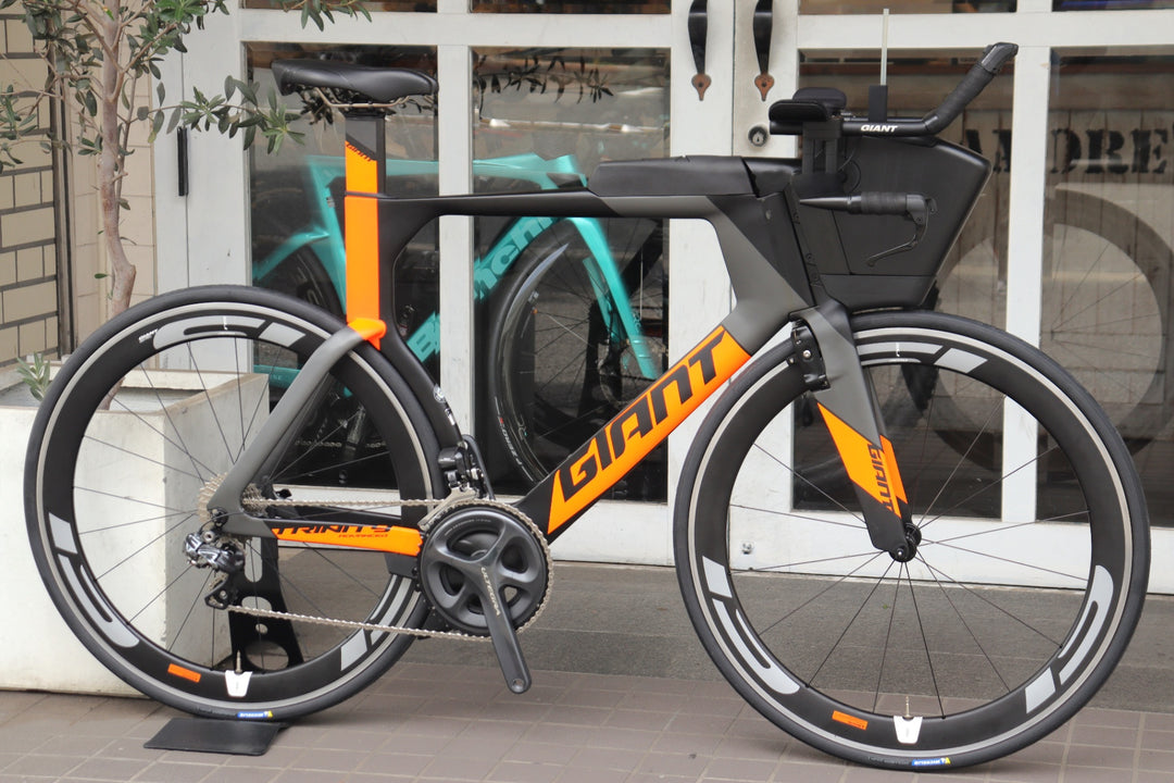 ジャイアント GIANT トリニティ TRINITY ADVANCED PRO 1 2017モデル Lサイズ シマノ アルテグラ 6870 11S カーボン TTバイク 【横浜店】