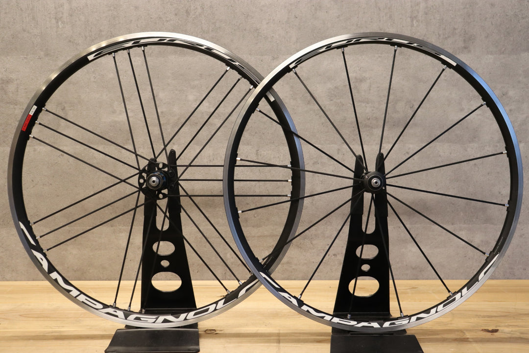 カンパニョーロ CAMPAGNOLO ユーラス EURUS MEGA G3 アルミ クリンチャー ホイールセット シマノ11/12S 【さいたま浦和店】