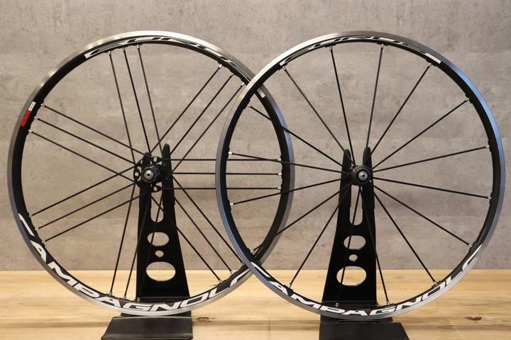 カンパニョーロ CAMPAGNOLO ユーラス EURUS MEGA G3 アルミ クリンチャー ホイールセット シマノ11/12S 【さいたま浦和店】