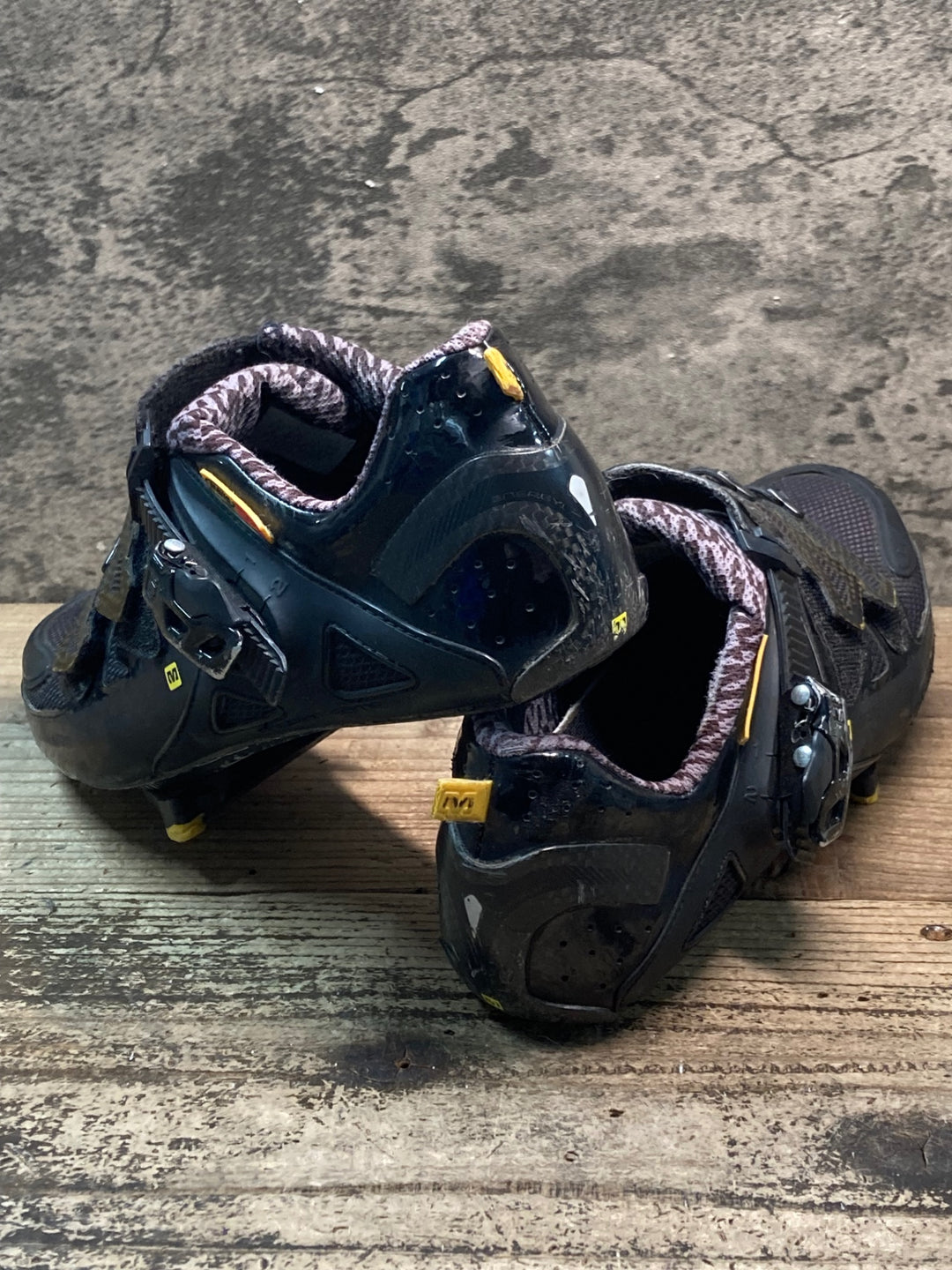 JR402 マヴィック MAVIC ゼリウム ZXELLIUM ULTIMATE ビンディングシューズ SPD-SL 黒 EU39 1/3