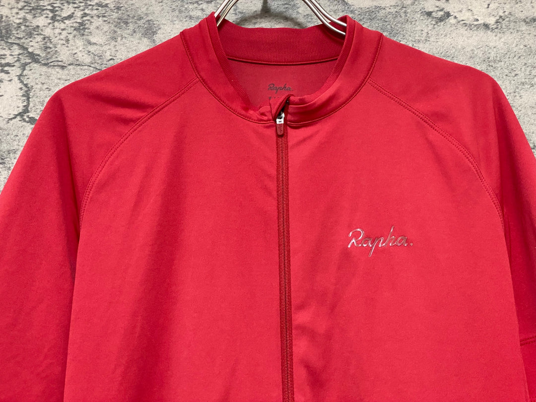 JP266 ラファ Rapha MEN'S SHORT SLEEVE CORE JERSEY 半袖 サイクルジャージ 赤 XL