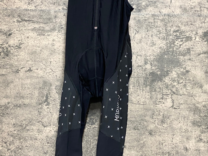 KG167 モルベロ MORVELO ビブタイツ 黒 XL 裏起毛