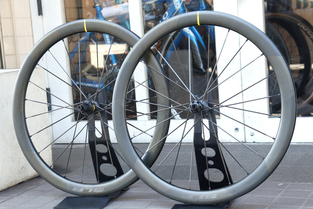 マヴィック MAVIC コスミック ディスク COSMIC SLR 45 DISC カーボン チューブレスレディ ホイールセット シマノ11S/12S 19C 【横浜店】