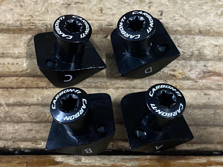 IT101 カーボンチ CarbonTi X-Ring チェーンリングセット 52/36T シマノ12s対応 ボルト付き