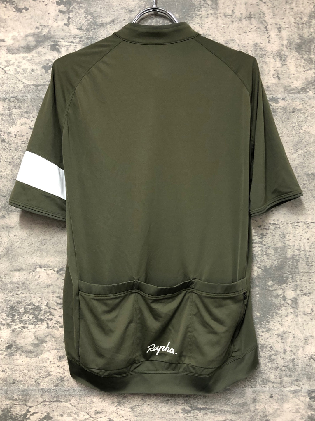 JV868 ラファ Rapha CORE JERSEY 半袖 サイクルジャージ オリーブ XL