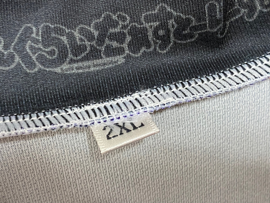 JQ010 アウローラ AURORA 半袖 サイクルジャージ 赤 黒 2XL ろんぐらいだぁすとーりーず!