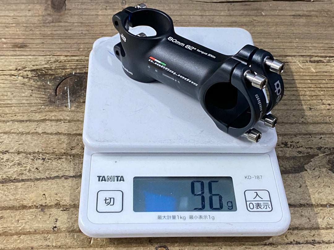 JY936 デダ Deda SUPERLEGGERA アルミ ステム 80mm Φ31.7 OS 82°