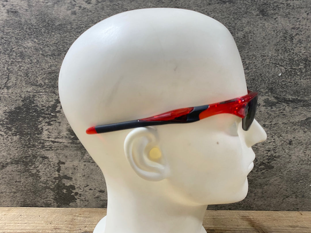 KB087 オークリー OAKLEY HALFJACKET 2.0 サングラス アイウェア クリアレッド POLARIZED