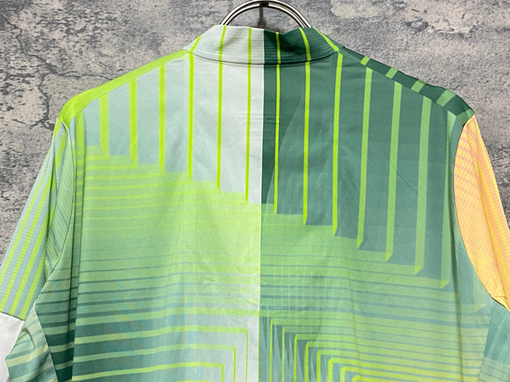 KD125 ラファ Rapha TUNNEL VISION PT JERSEY 半袖 サイクルジャージ 緑 XXL