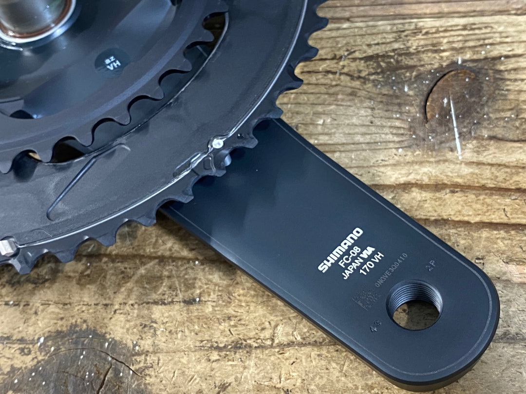 JZ630 シマノ SHIMANO アルテグラ ULTEGRA FC-08 クランクセット 52/36T 170mm