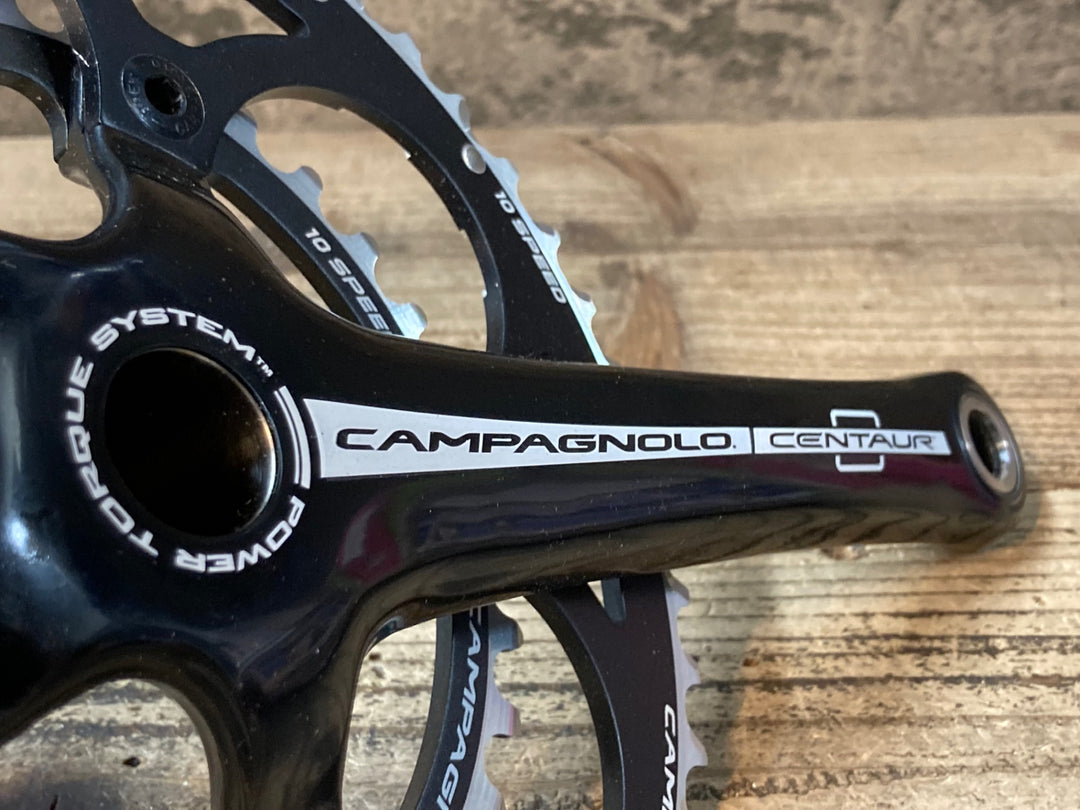 JR302 CAMPAGNOLO CENTAUR FC12-CE240 クランクセット 172.5mm 50/34T 黒 POWER TORQUE 10S
