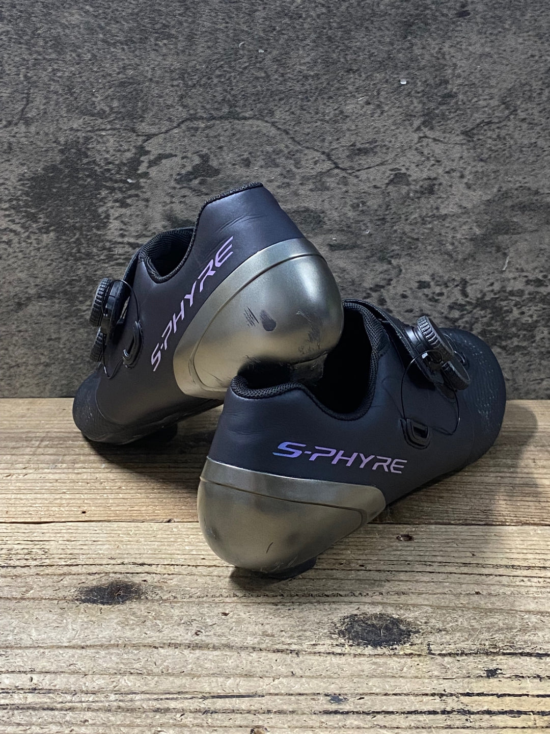 KO721 シマノ SHIMANO エスファイア S-PHYRE SH-RC902M-L01-S ビンディングシューズ EU46 3穴 黒