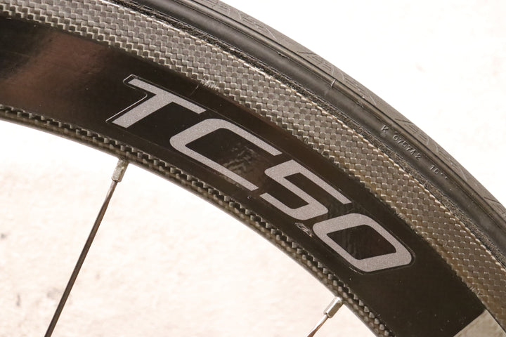 ヴィジョン VISION TC50 カーボン チューブラー シマノ 12/11S ホイールセット 【さいたま浦和店】