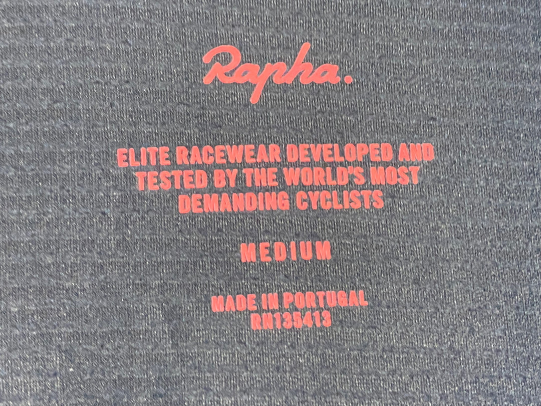 KA628 ラファ Rapha RCC PRO TEAM LONG SLEEVE JERSEY 長袖 サイクルジャージ ネイビー L