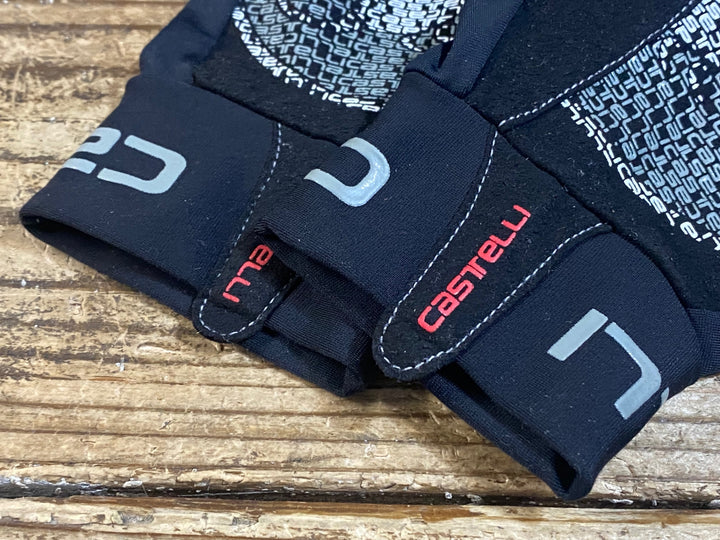 KB229 カステリ CASTELLI 長指 グローブ 黒 L