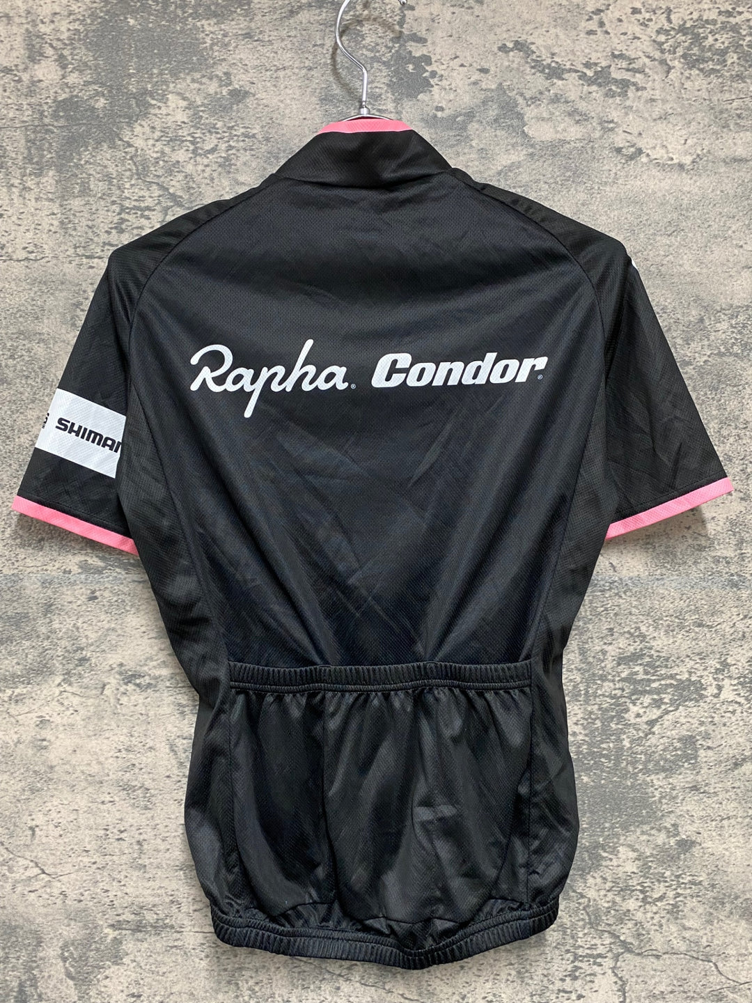 KD527 ラファ Rapha Condor 半袖 サイクルジャージ 黒 XS