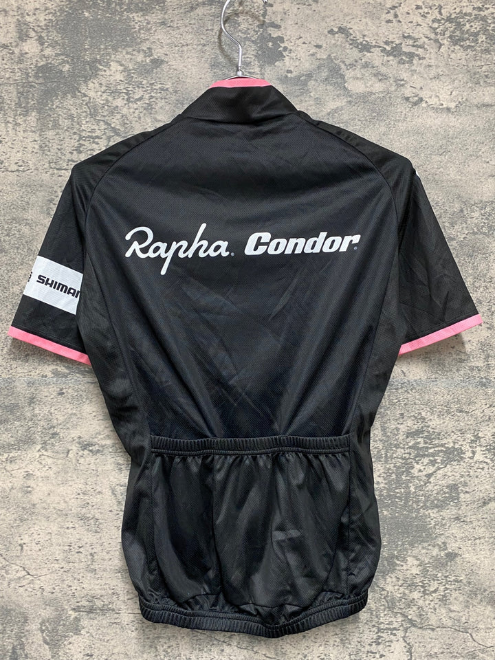 KD527 ラファ Rapha Condor 半袖 サイクルジャージ 黒 XS