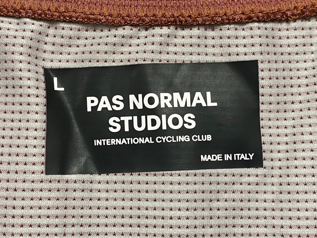 KA541 パスノーマルスタジオ PAS NORMAL STUDIOS MECHANISM JERSEY 半袖 サイクルジャージ ダスティモーブ L