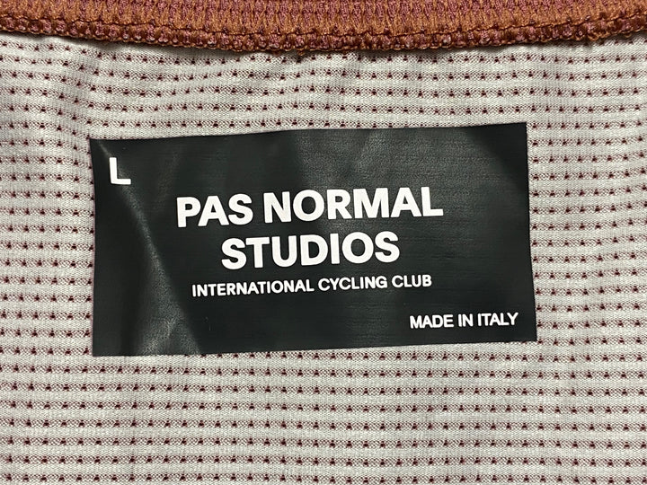 KA541 パスノーマルスタジオ PAS NORMAL STUDIOS MECHANISM JERSEY 半袖 サイクルジャージ ダスティモーブ L