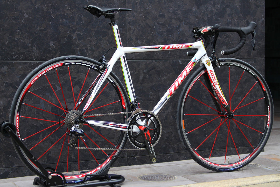 タイム TIME VXRS ULTEAM World Champion Limited Edition 2008 XXS シマノ デュラエース 9000 Mix 11S カーボンロードバイク【福岡店】
