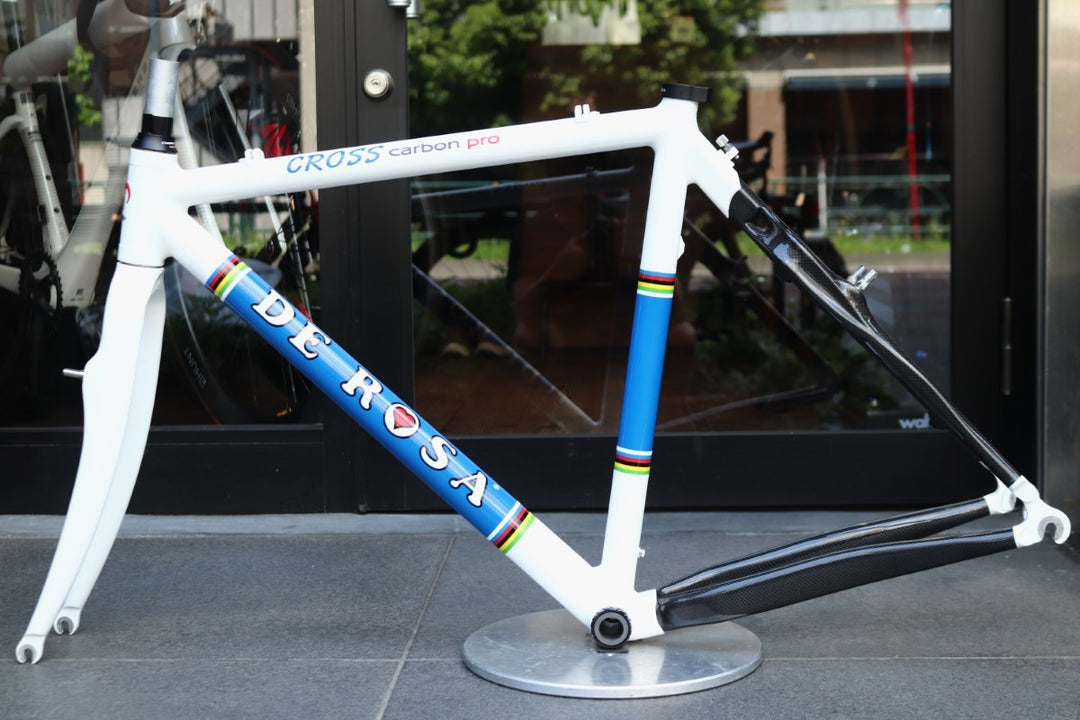 デローザ DE ROSA クロスカーボンプロ CROSS CARBON PRO 2009モデル アルミカーボンバック シクロクロス フレームセット 【東京南麻布店】