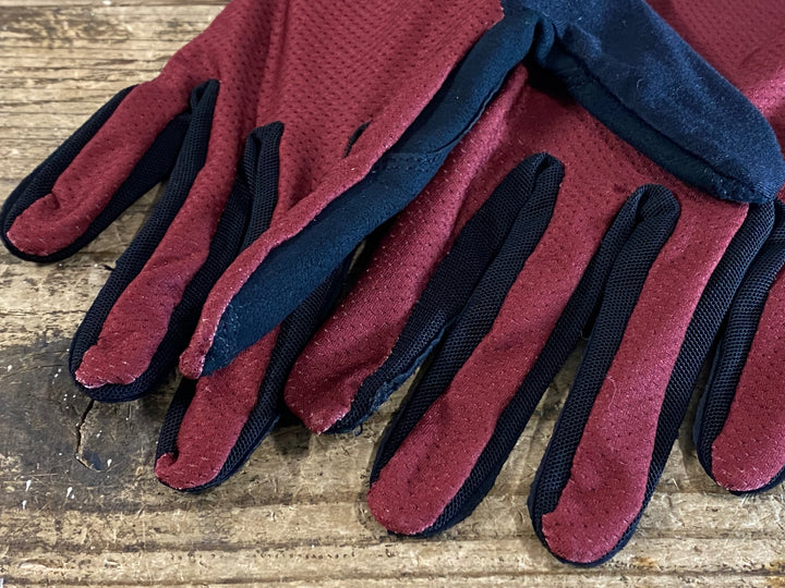 JQ766 スペシャライズド SPECIALIZED BG GRAVEL GLOVES LF 長指 グローブ 赤 黒 L