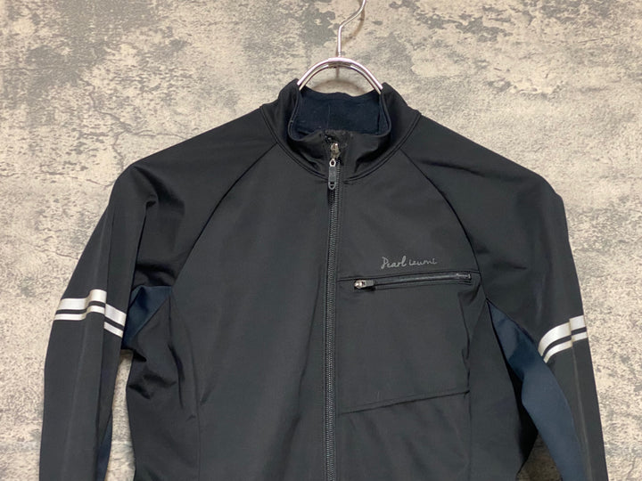 KP593 パールイズミ PEARL iZUMi 長袖 サイクルジャケット 黒 レディース M 裏起毛 ※動物の毛
