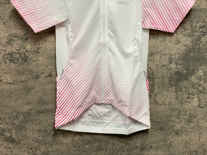 JW004 レリック reric Women's Himalia SS Jersey 半袖サイクルジャージ M 白 レディース