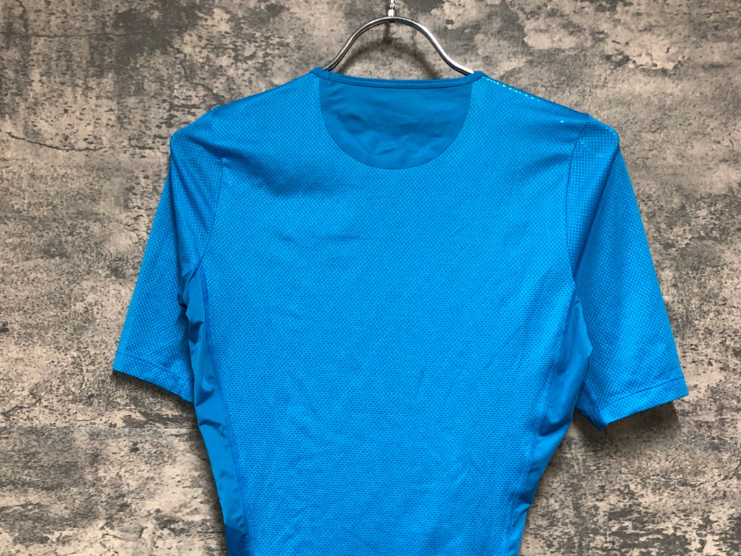 KD905 ラファ Rapha PRO TEAM BASE LAYER - SHORT SLEEVE 半袖 ベースレイヤー 青 XS