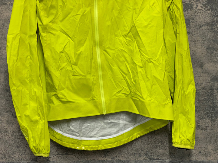 KC771 ラファ Rapha CORE RAIN JACKET Ⅱ 長袖 レインジャケット 黄 M