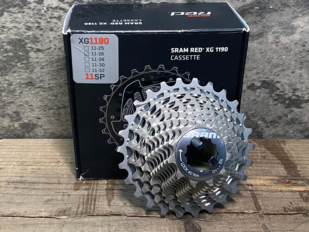JR355 スラム SRAM RED XG1190 スプロケット 11-26T 11S – BICI AMORE