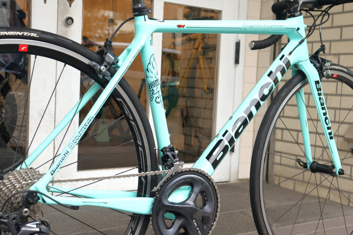 ビアンキ Bianchi スペシャリッシマ SPECIALISSIMA 2016モデル 500サイズ シマノ アルテグラ R8000 11S カーボン ロードバイク RACING 3 【横浜店】