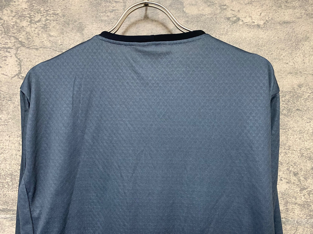 JL102 アソス assos TRAIL LS JERSEY T3 長袖 サイクルジャージ グレー 黒 S
