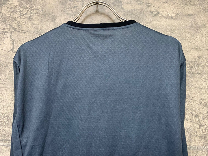 JL102 アソス assos TRAIL LS JERSEY T3 長袖 サイクルジャージ グレー 黒 S
