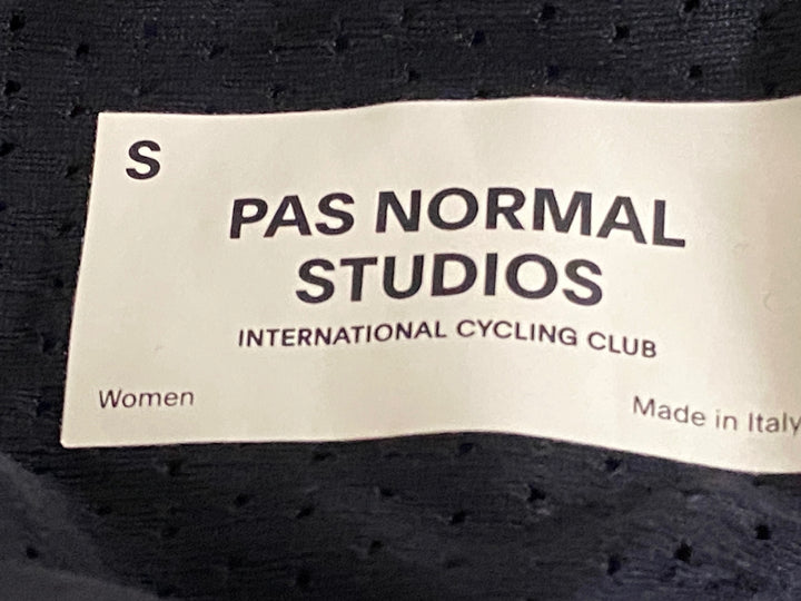 JY527 パスノーマルスタジオ PAS NORMAL STUDIOS Essential Thermal Bibs ビブショーツ ネイビー レディース S 裏起毛
