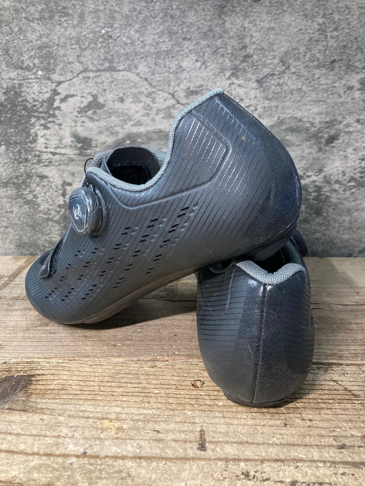 JV656 シマノ SHIMANO RP5 SH-PR501-S L ビンディングシューズ 黒 EU41 3穴