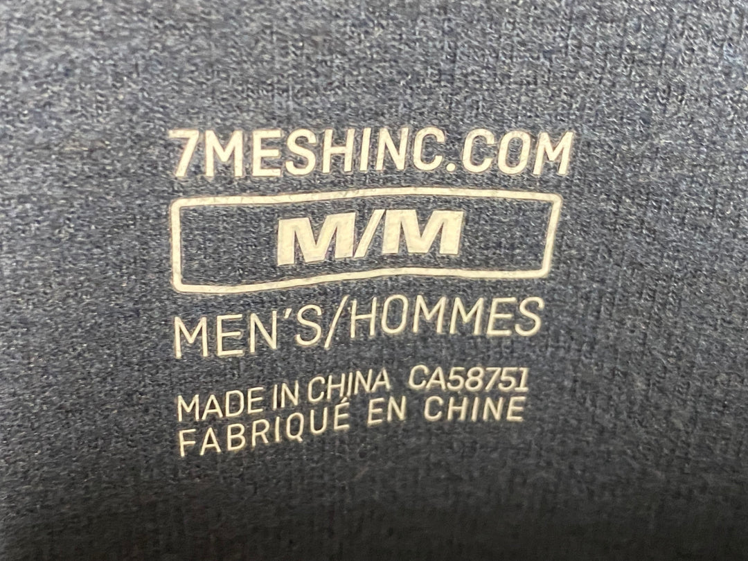 KF377 セブンメッシュ 7MESH 長袖 サイクルジャージ グレー M 裏起毛